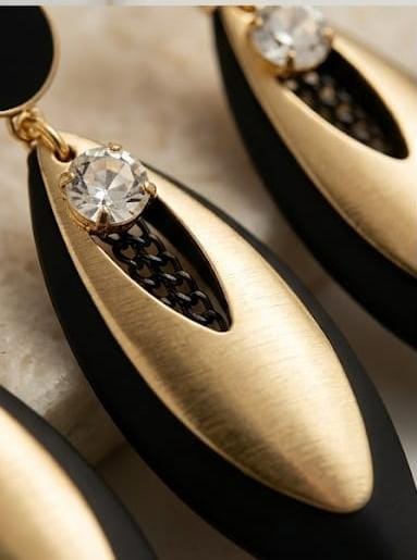 gold pearl earings